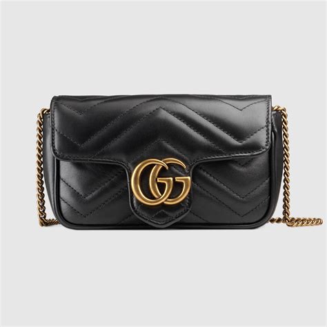 borsa gucci marmont mini|Gucci Marmont super mini bag.